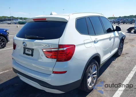2016 BMW X3 xDrive28I из США, поврежденный, VIN 5UXWX9C59G0D66472